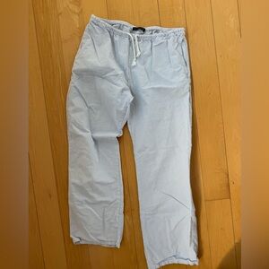 Brandy Melville Striped Linen Pants